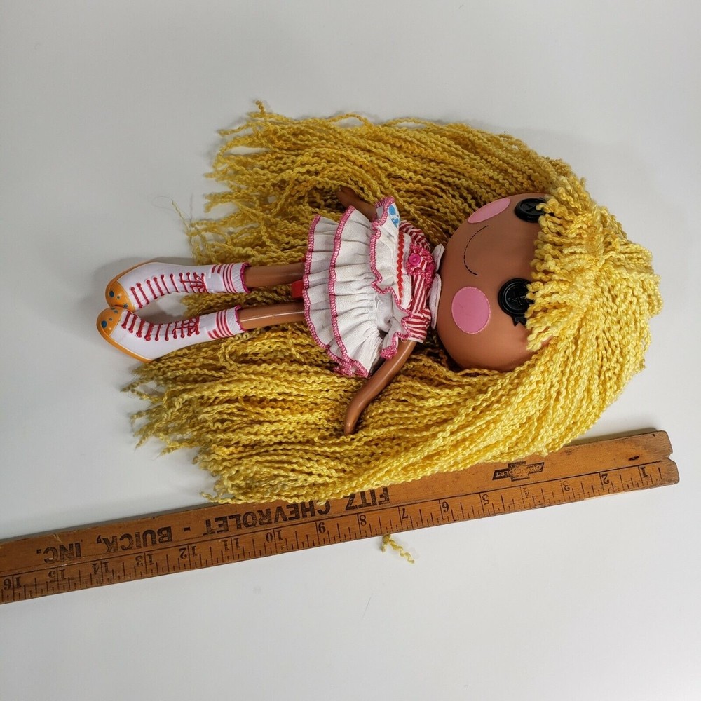 Lalaloopsy Loopy Yarn Hair Doll Spot Splatter Splash Blonde 12" - Picture 2 of 11